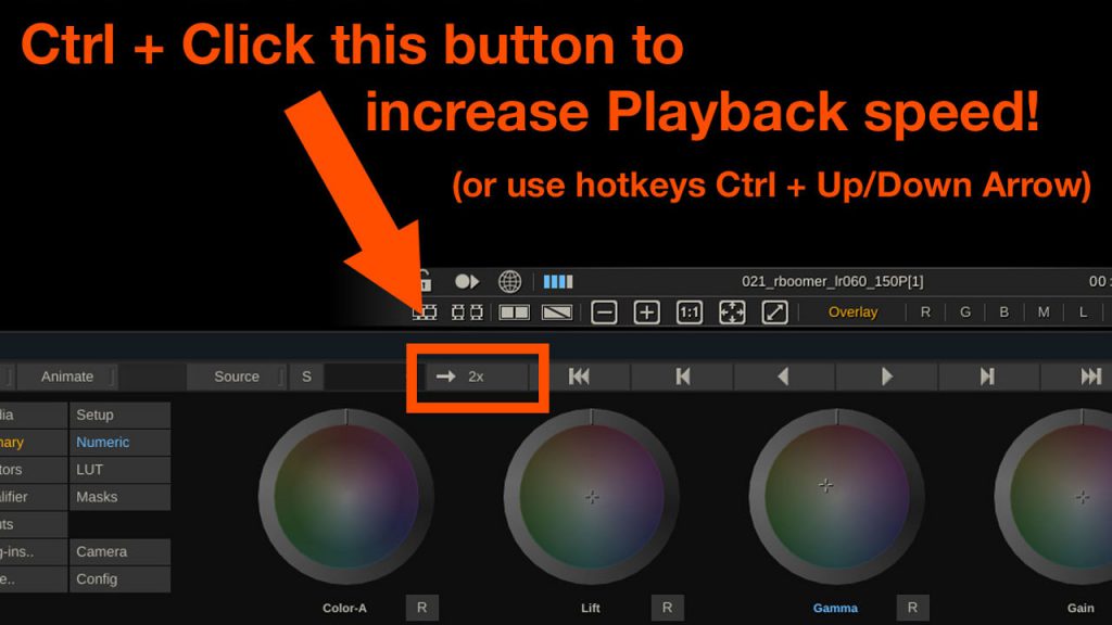 Did You Know How To Change The Playback Speed ASSIMILATE